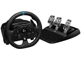 Logitech G923 Racing Wheel and Pedals for PS5 and PC - USB - PLUG