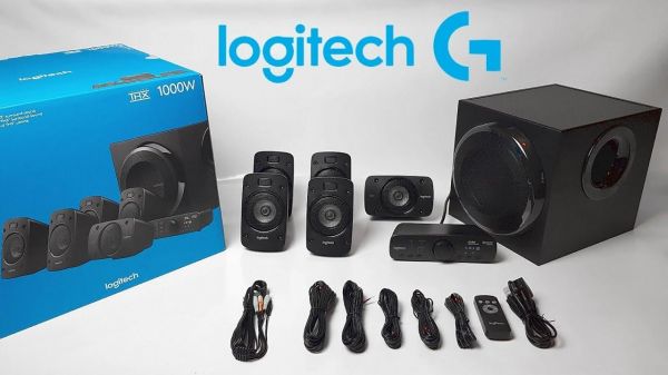 Logitech Z906 5.1 Surround Sound Speaker System - THX, Dolby Digital and DTS Digital Certified