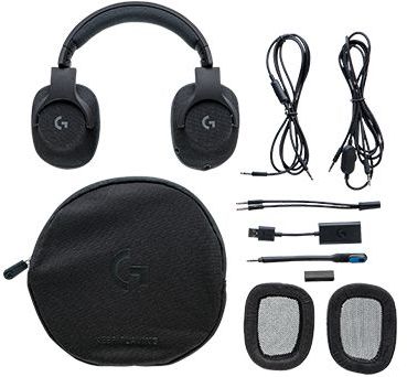 Logitech G433 Surround Gaming Headset, Black