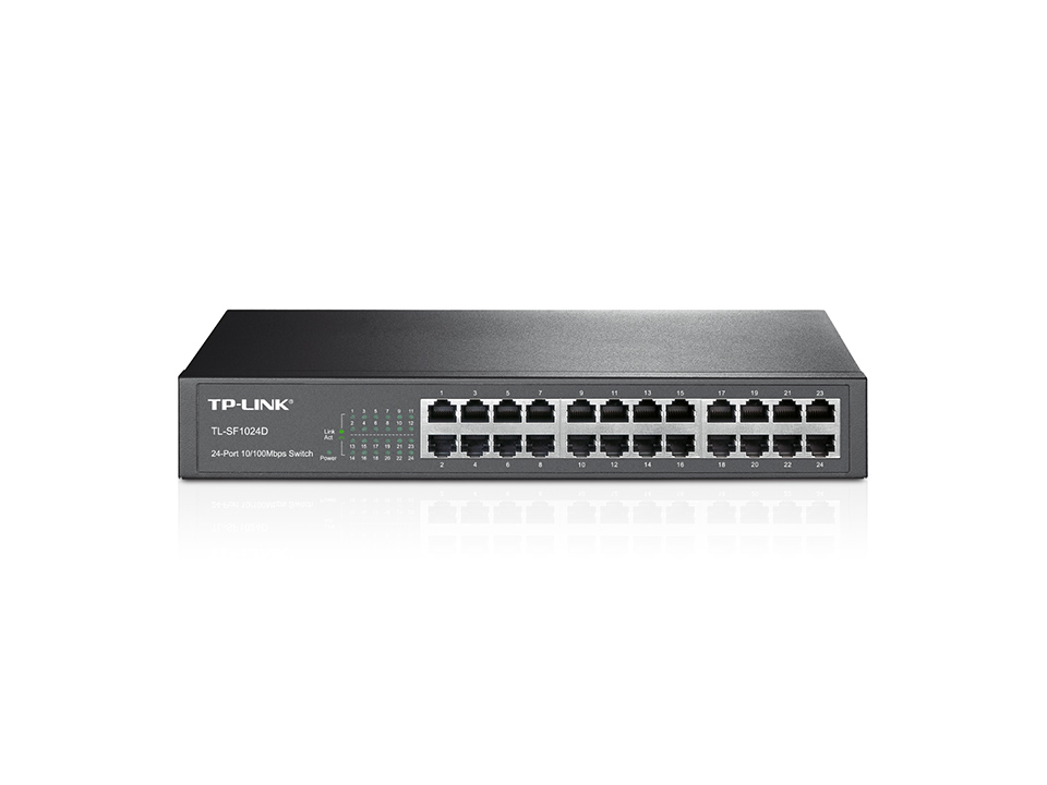 TL-SF1024D 24-port 10/100Mbps Desktop/Rackmount Switch