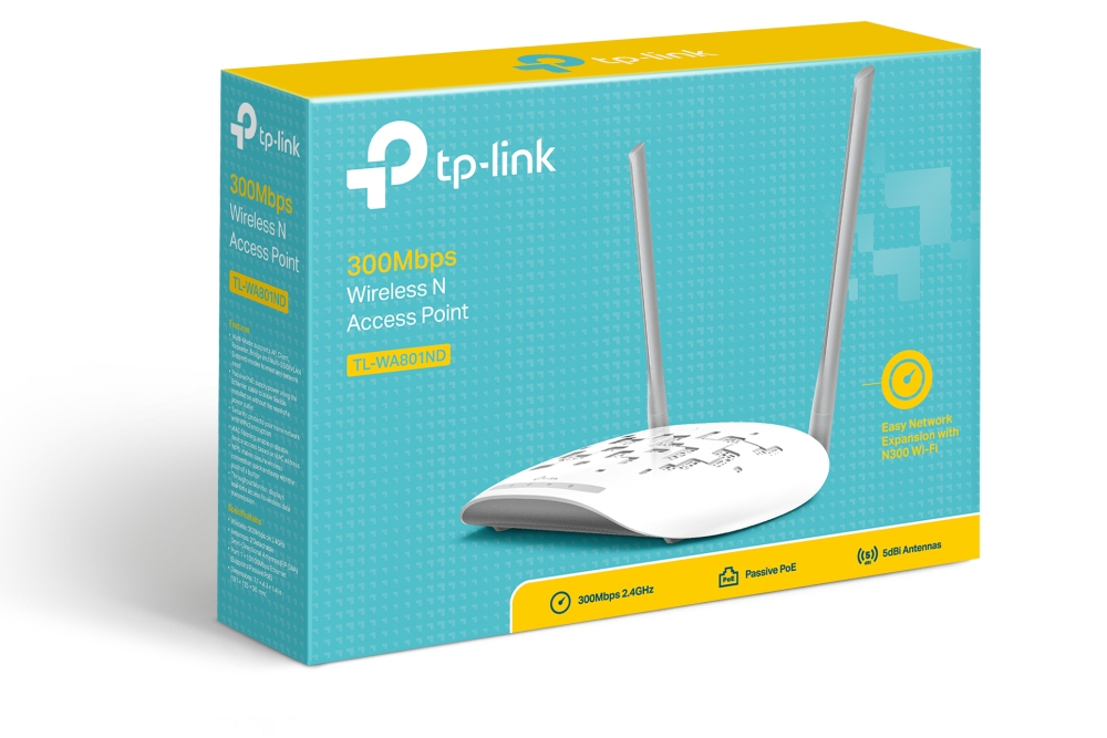 TP-LINK TL-WA801ND 300Mbps Wireless N Access Point