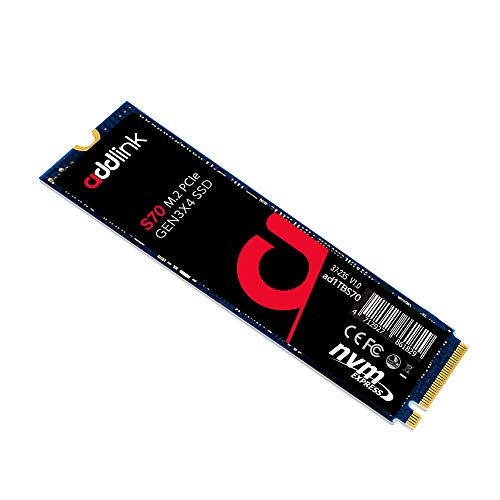 addlink S70 512GB SSD M.2 R.3400 W.2000 MBs 3D TLC NVMe GEN3x4