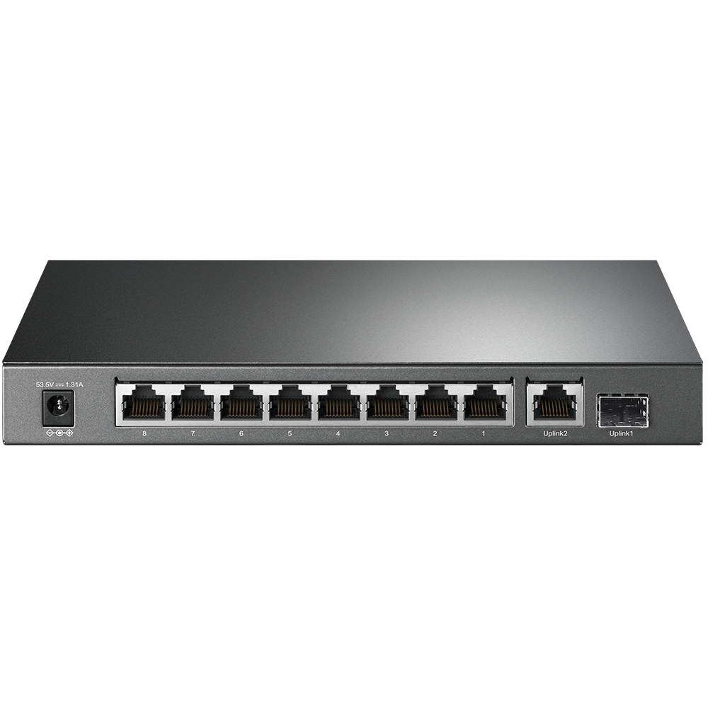 +TL-SG1210P 10-Port Gigabit Desktop Switch with 8-Port PoE