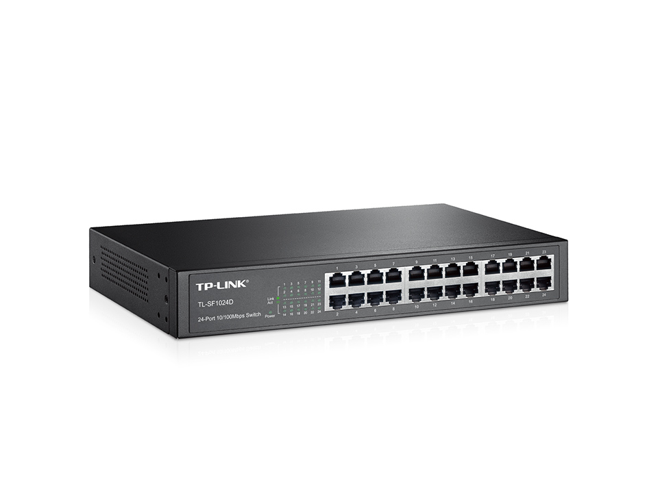 TL-SF1024D 24-port 10/100Mbps Desktop/Rackmount Switch