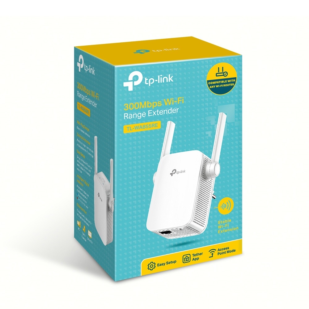 TP-LINK TL-WA855RE 300Mbps Wi-Fi Range Extender TL-WA855RE