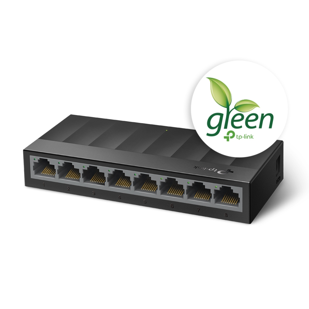 TLS1008G 8-Port 10/100/1000Mbps Desktop Switch