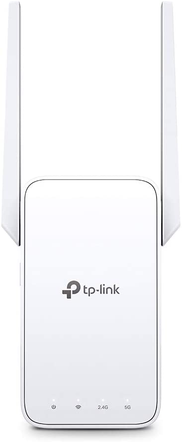 TP-Link AC1200 Mesh Wi-Fi Range Extender, Dual band Broadband/Wi-Fi Extender, Wi-Fi Booster/Hotspot with 1 Ethernet Port, Plug and Play, Smart signal indicator, Build-in AP mode, RE315