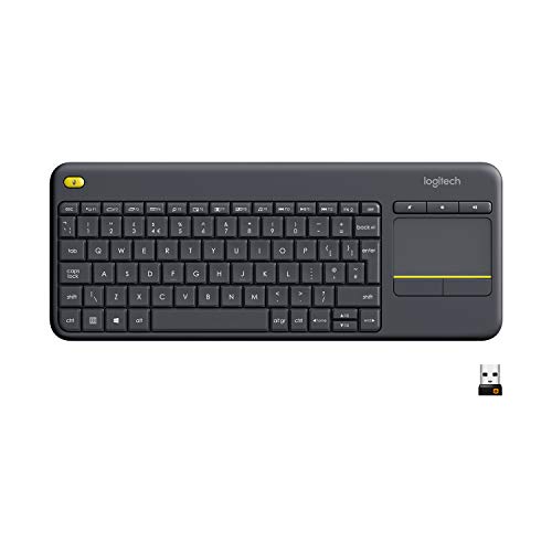 Logitech Wireless Touch Keyboard K400 Plus With Built-in Touchpad For Internet-connected Tvs