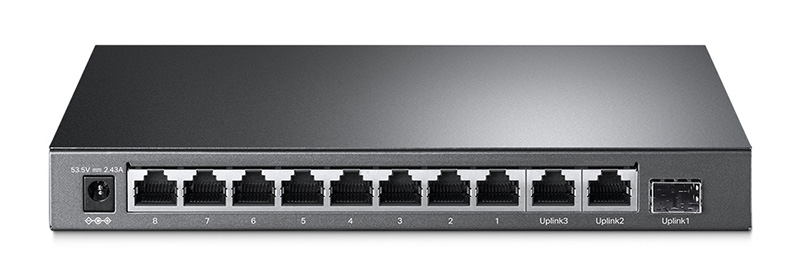 TP-Link TL-SL1311MP 8-Port 10/100Mbps +3-Port Gigabit Switch