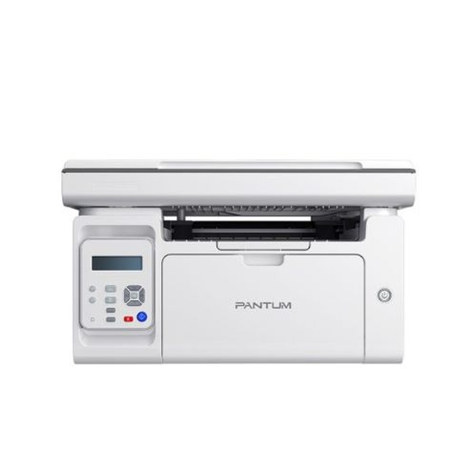 Pantum Multifunction Laser Pantum Wireless Mono Laser Multifunction Printer, White - M6509NW +TONER 219 