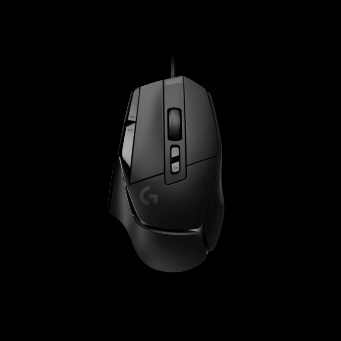 Logitech G G502 X Wired Gaming Mouse - LIGHTFORCE hybrid optical-mechanical primary switches, HERO 25K gaming sensor, compatible with PC - macOS/Windows - Black/White