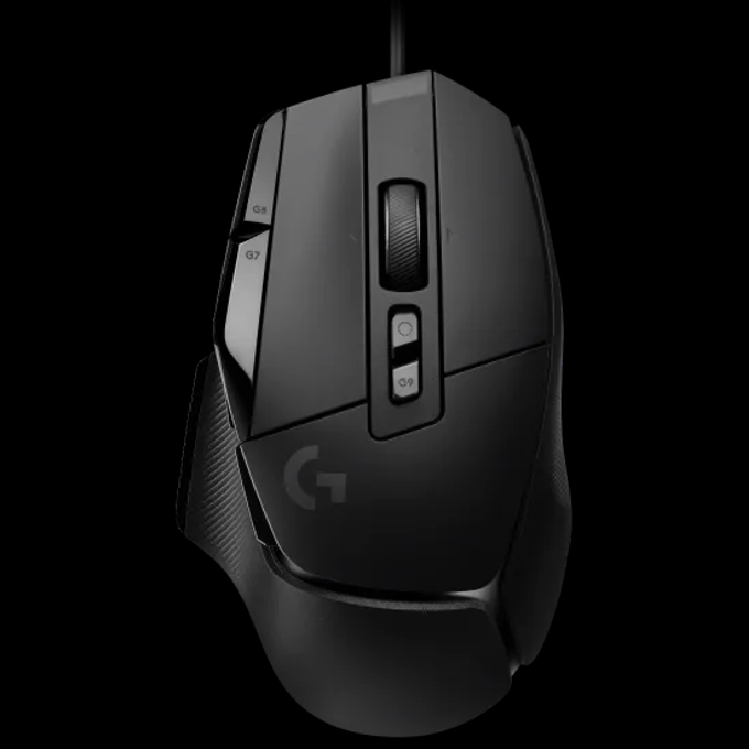 Logitech G G502 X Wired Gaming Mouse - LIGHTFORCE hybrid optical-mechanical primary switches, HERO 25K gaming sensor, compatible with PC - macOS/Windows - Black/White