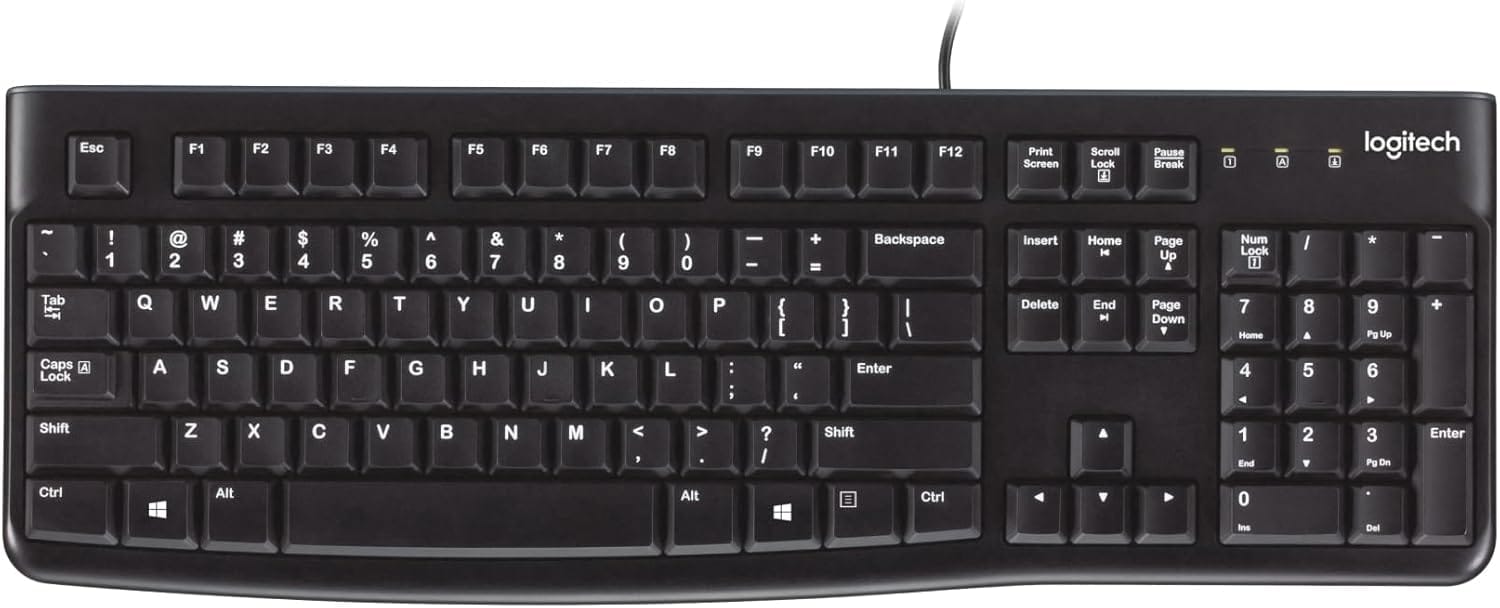كيبورد K120 باحرف عربية من لوجيتك، بلون اسود، USB 5.0 من 5 نجوم 3