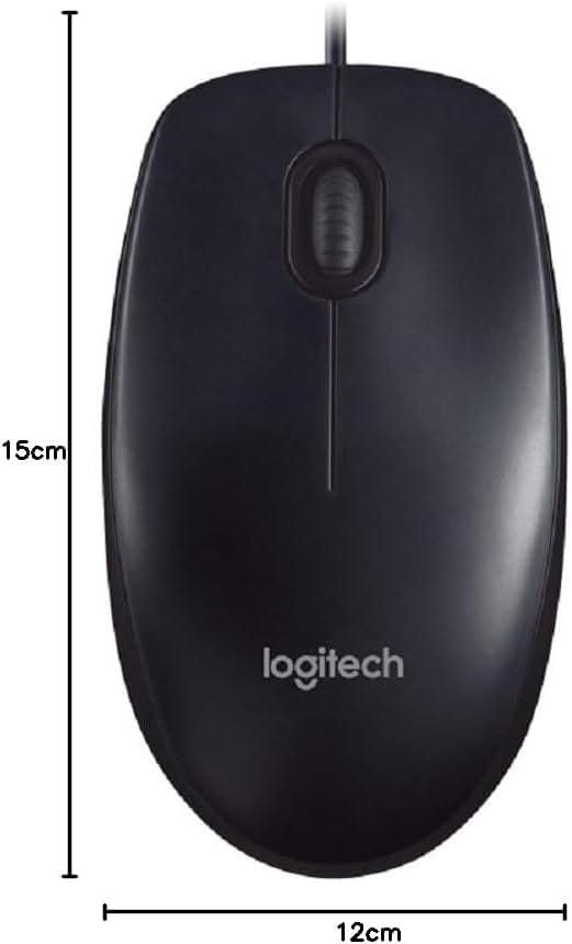 Logitech USB Mouse For PC & Laptop - M90