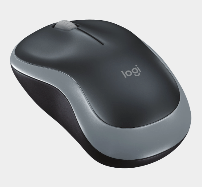 Logitech M185 Wireless Mouse - Swift Grey