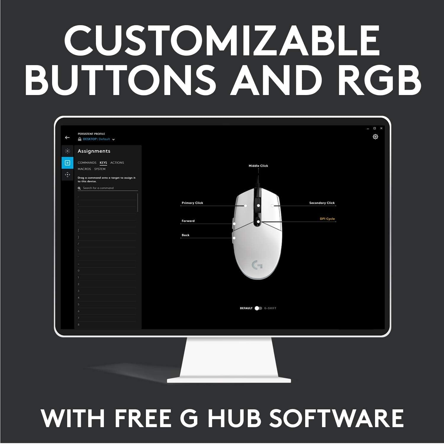 Logitech G102 LIGHTSYNC RGB Gaming Mouse 