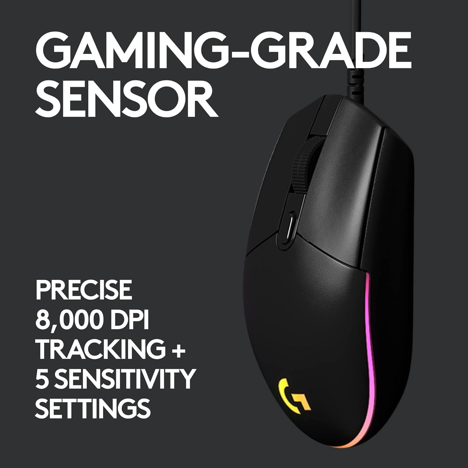 Logitech G102 LIGHTSYNC RGB Gaming Mouse 