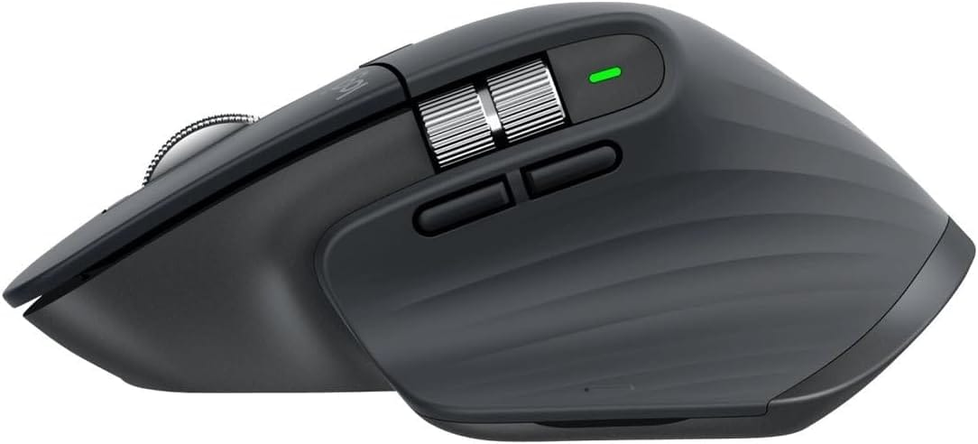 Logitech MX Master 3S Wireless Performance Mouse - Graphite