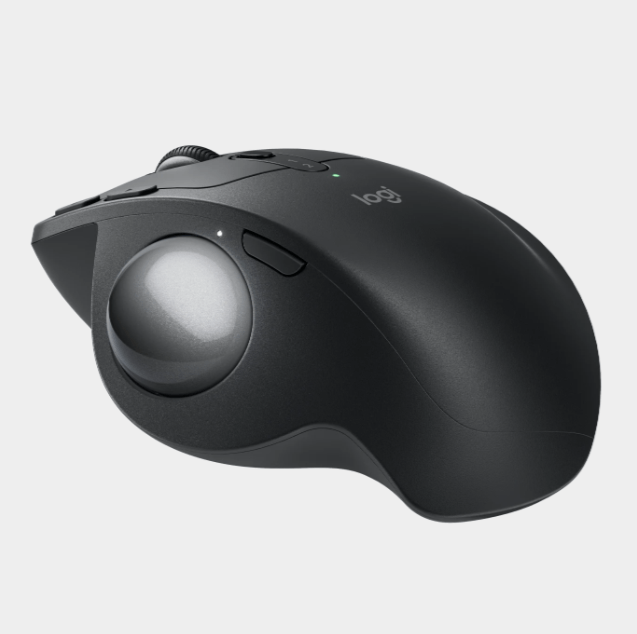 ماوس كرة التتبع اللاسلكي Logitech MX ERGO المتطور المريح والأداء - جرافيت     (910-005179)