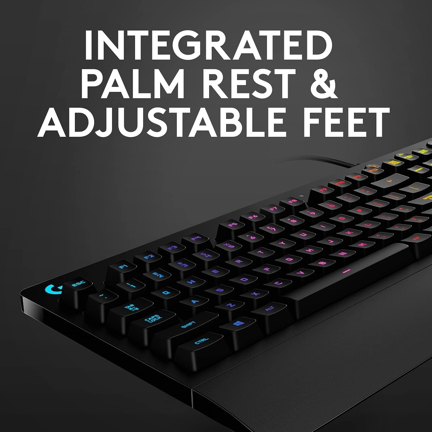 Logitech G213 Prodigy RGB Gaming Keyboard - Black
