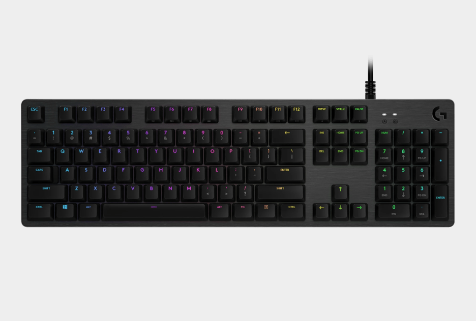 لوحة مفاتيح للألعاب الميكانيكية من لوجيتيك Logitech G512 Carbon RGB