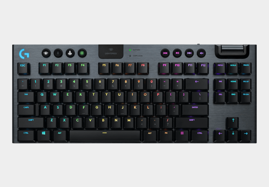 Logitech G915 LIGHTSPEED TKL Tenkeyless Wireless Mechanical Gaming Keyboard