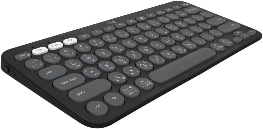 Logitech Pebble Keys 2 K380s Bluetooth keyboard -Tonal Graphite