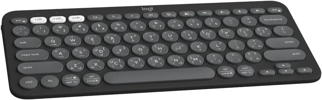 Logitech Pebble Keys 2 K380s Bluetooth keyboard -Tonal Graphite