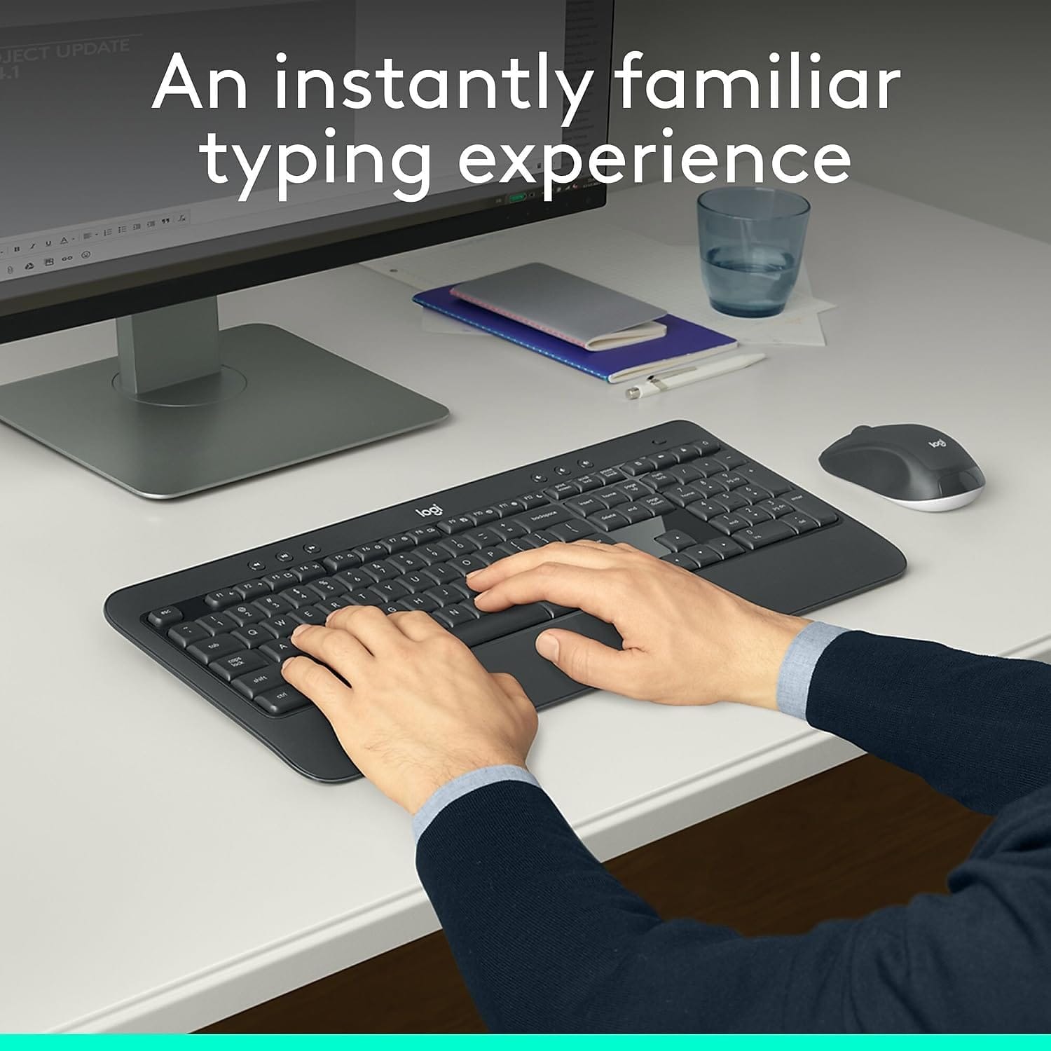 مجموعة لوحة المفاتيح والماوس اللاسلكية Logitech MK540 ADVANCED