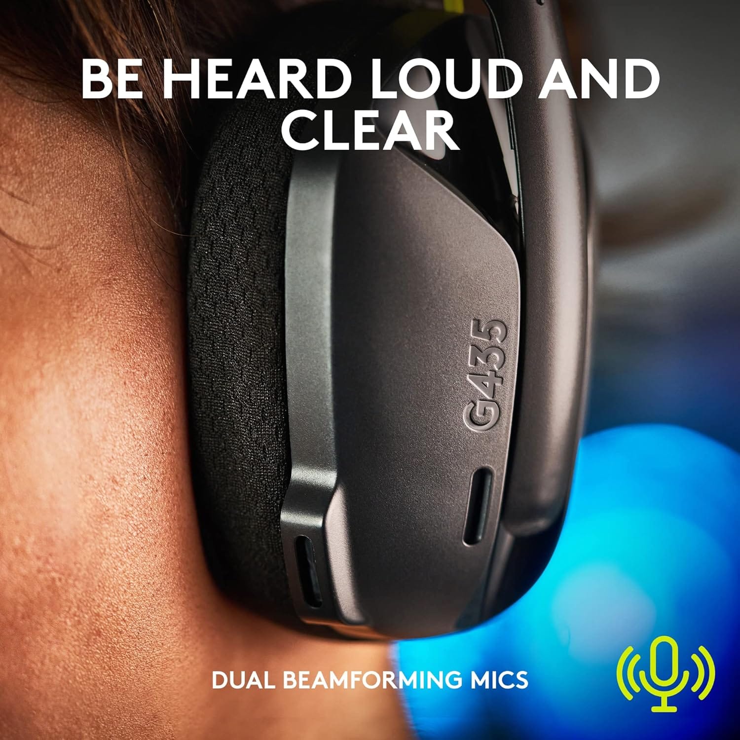 Logitech G435 LIGHTSPEED Wireless Gaming Headset    (981-001050)