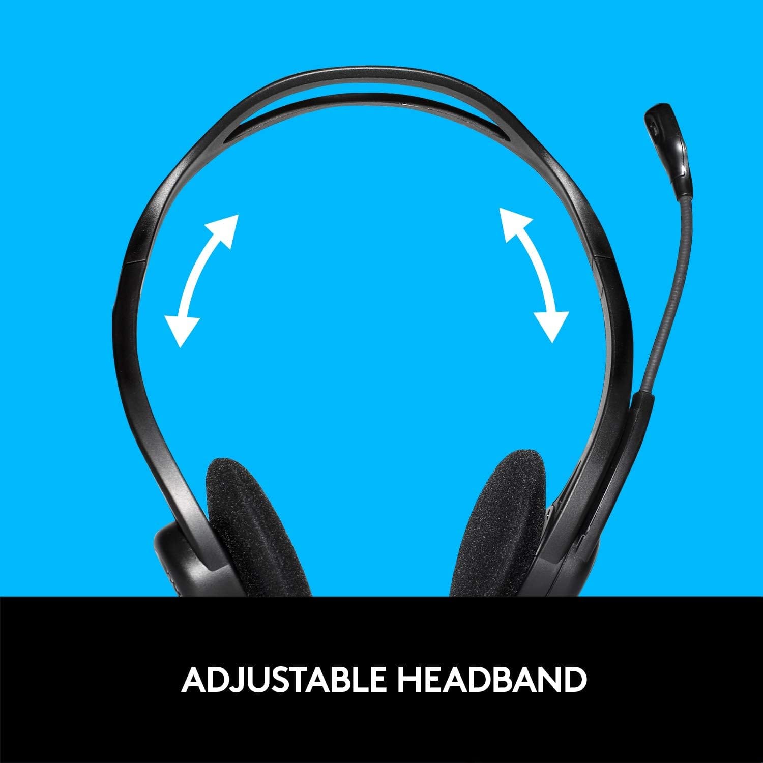 سماعة رأس لوجيتك 960 USB - أسود   (981-000100)