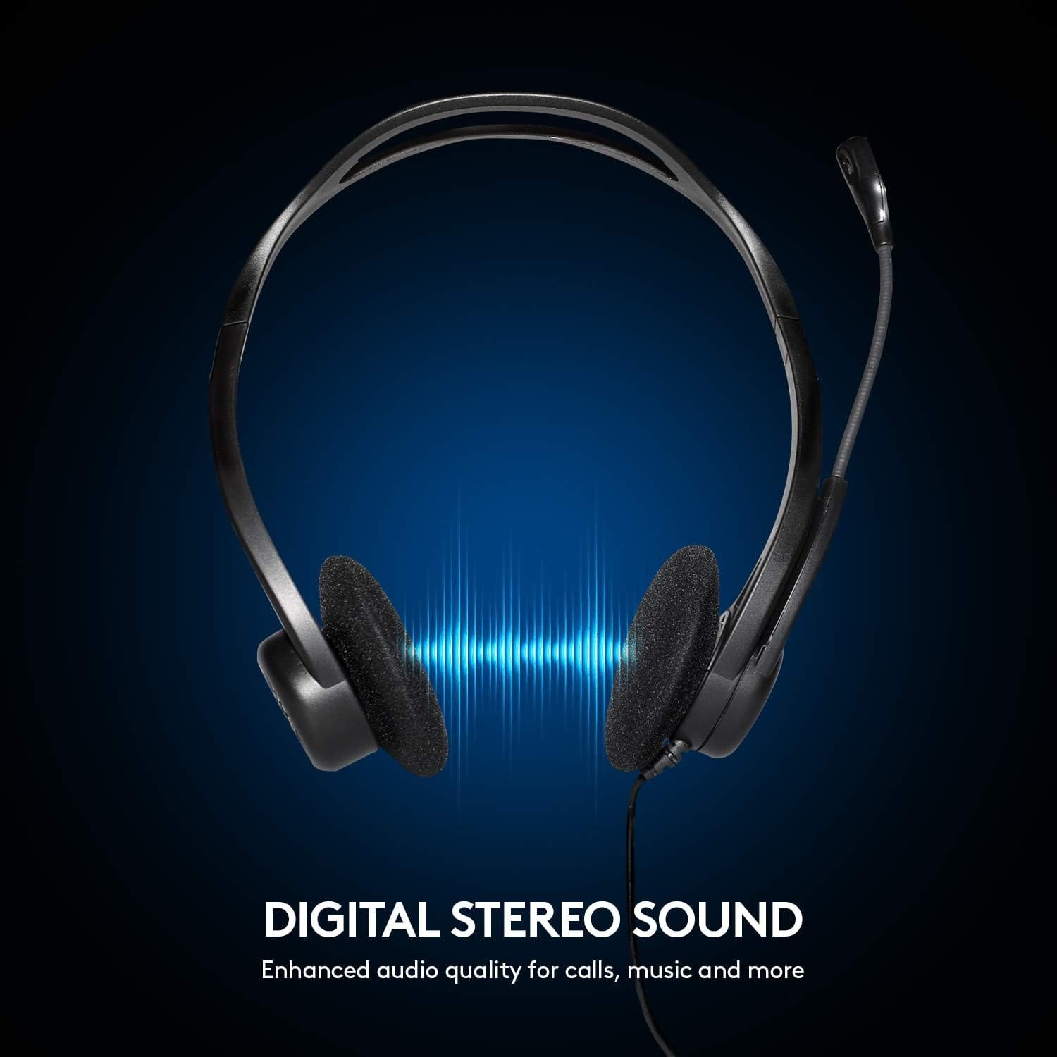 سماعة رأس لوجيتك 960 USB - أسود   (981-000100)