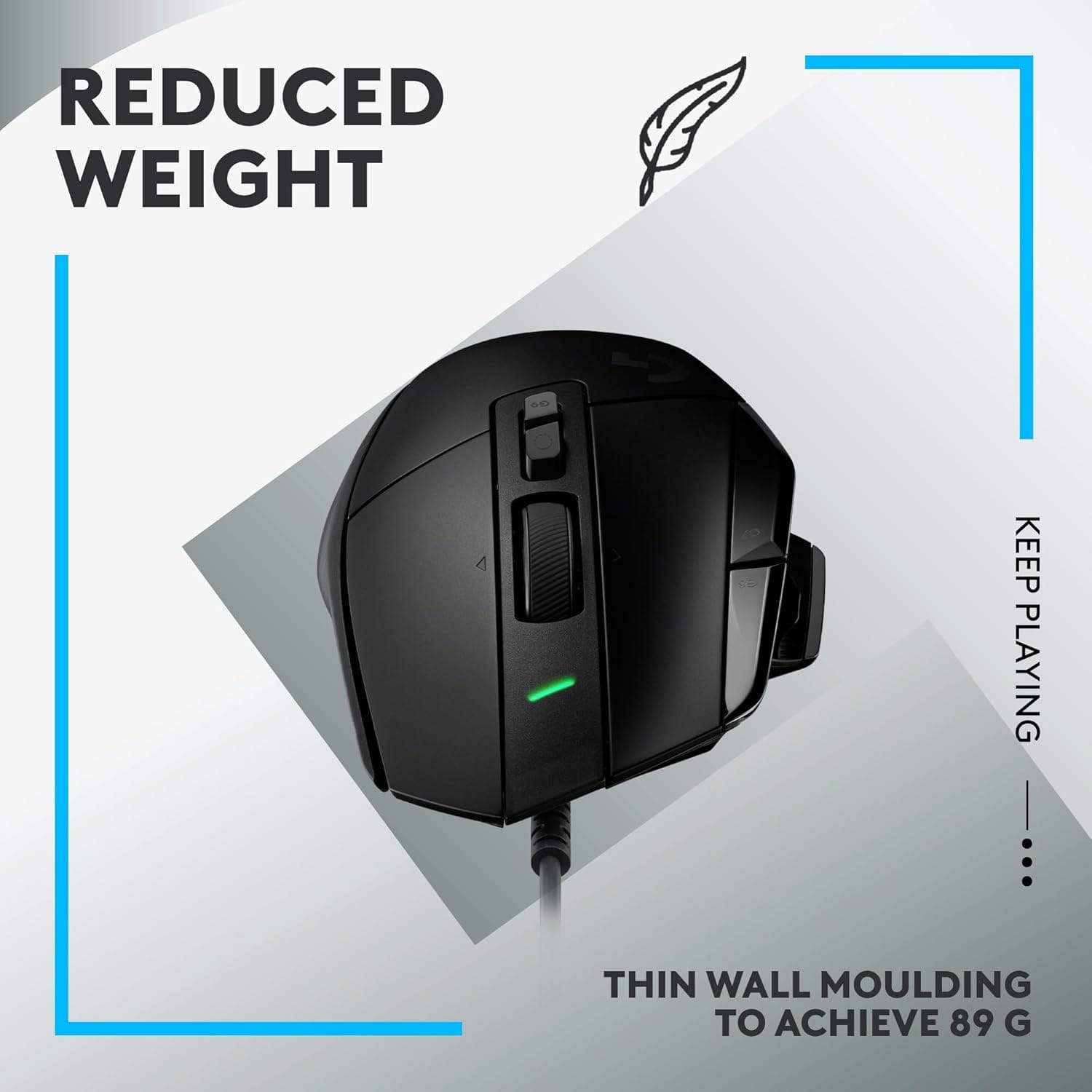 Logitech G502 X Wired Gaming Mouse (910-006139)
