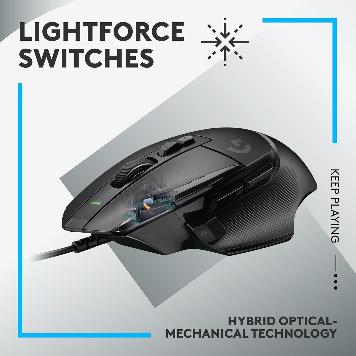 Logitech G502 X Wired Gaming Mouse (910-006139)