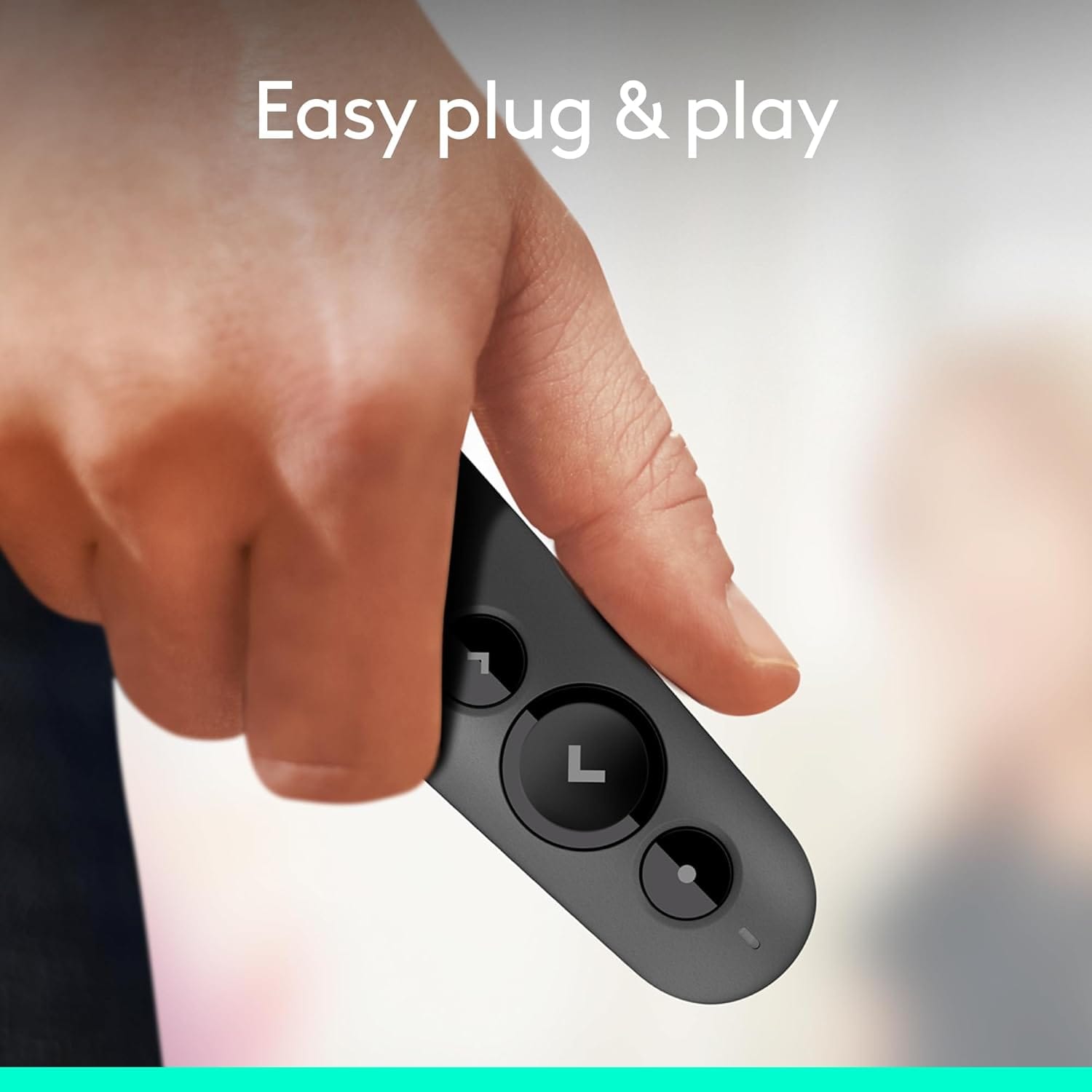 Logitech R500s Bluetooth/Wireless Laser Presentation Remote (910-005843)