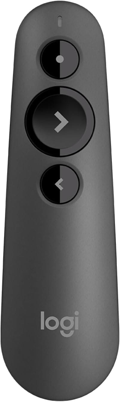Logitech R500s Bluetooth/Wireless Laser Presentation Remote (910-005843)
