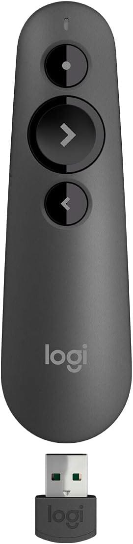 Logitech R500s Bluetooth/Wireless Laser Presentation Remote (910-005843)