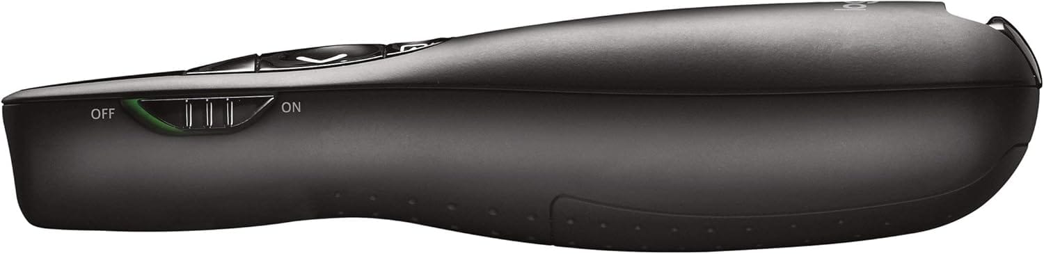Logitech R400 Wireless Laser Presentation Remote -Black (910-001356)