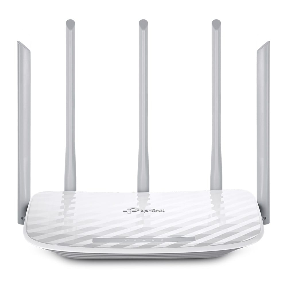 نقطة وصول/راوتر واي فاي ثنائي النطاق من TP-Link Archer C60 - AC1350