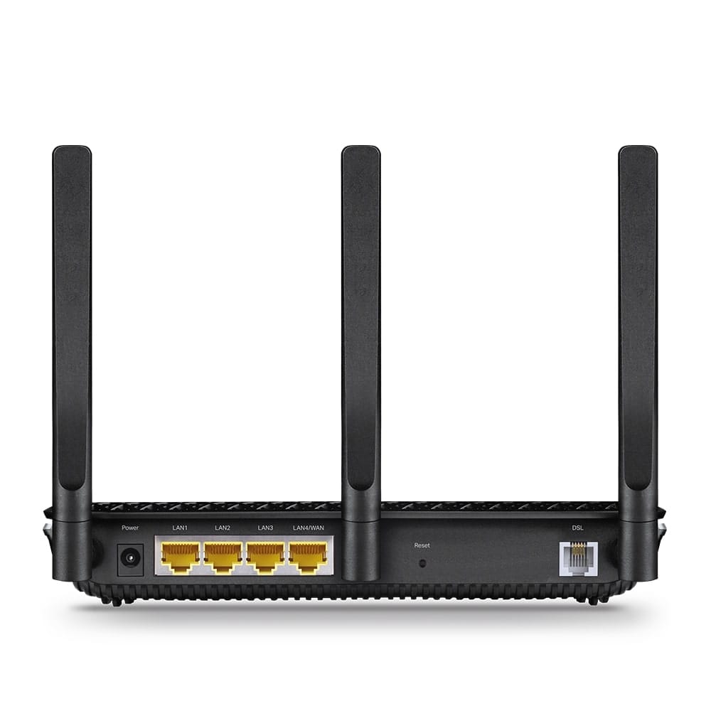 جهاز توجيه مودم لاسلكي TP-Link Archer VR600 - AC2100 بتقنية MU-MIMO VDSL/ADSL