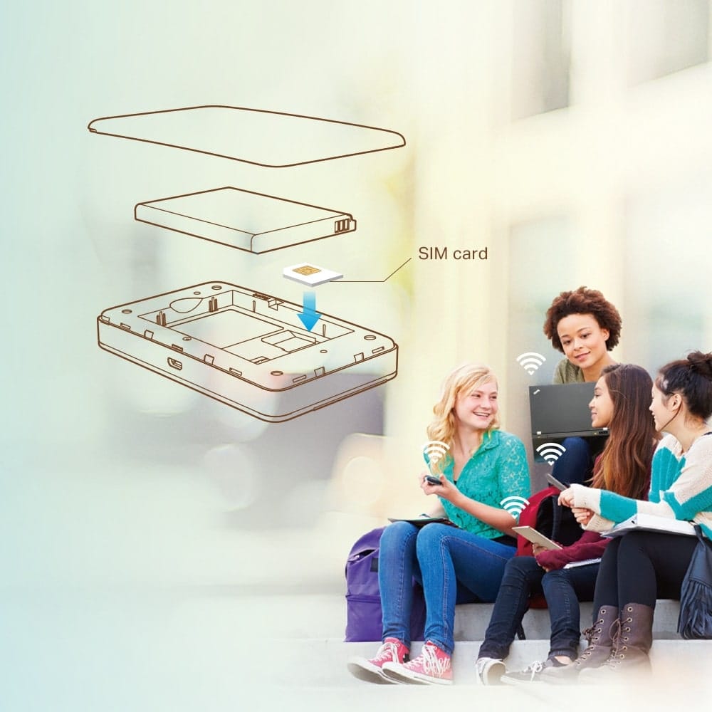 TP-Link M7350 - واي فاي محمول 4G LTE