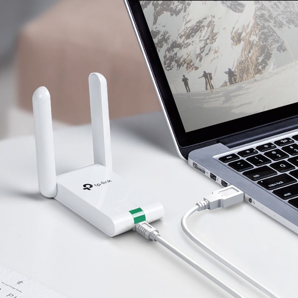 TP-Link TL-WN822N - محول USB لاسلكي عالي الكسب بسرعة 300 ميجابت في الثانية