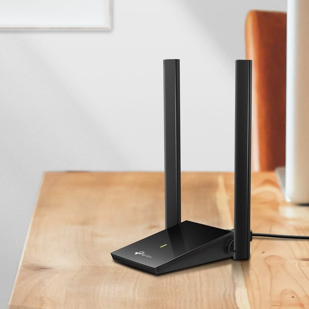 TP-Link Archer T4U Plus - محول USB لاسلكي عالي الكسب AC1300 بهوائيين مزدوجين