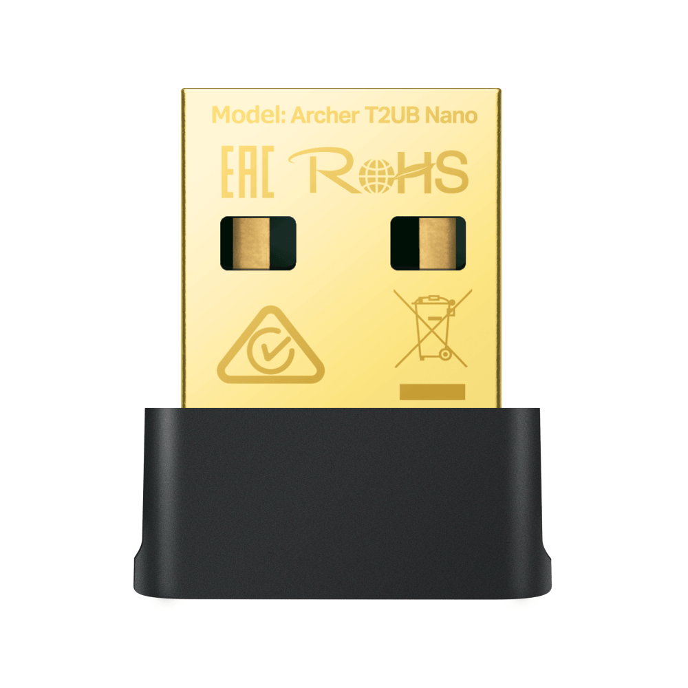 محول TP-Link Archer T2UB Nano - AC600 Nano Wi-Fi Bluetooth 4.2 USB