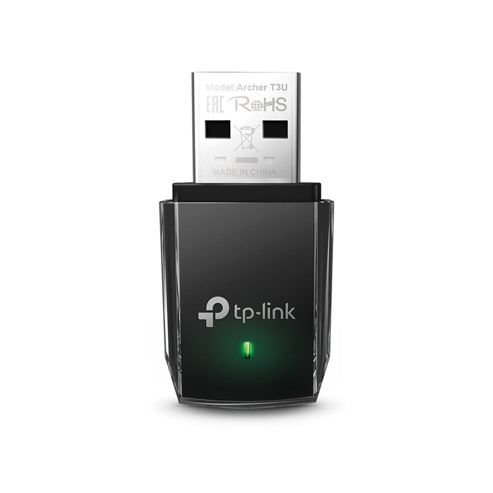 محول USB لاسلكي صغير MU-MIMO من TP-Link Archer T3U - AC1300