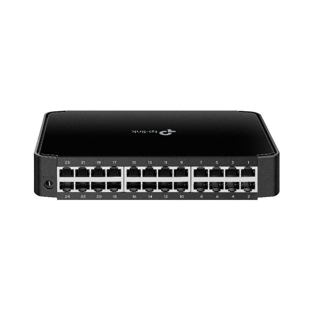 TP-Link TL-SF1024M - مفتاح سطح مكتب 24 منفذًا بسرعة 10/100 ميجابت في الثانية