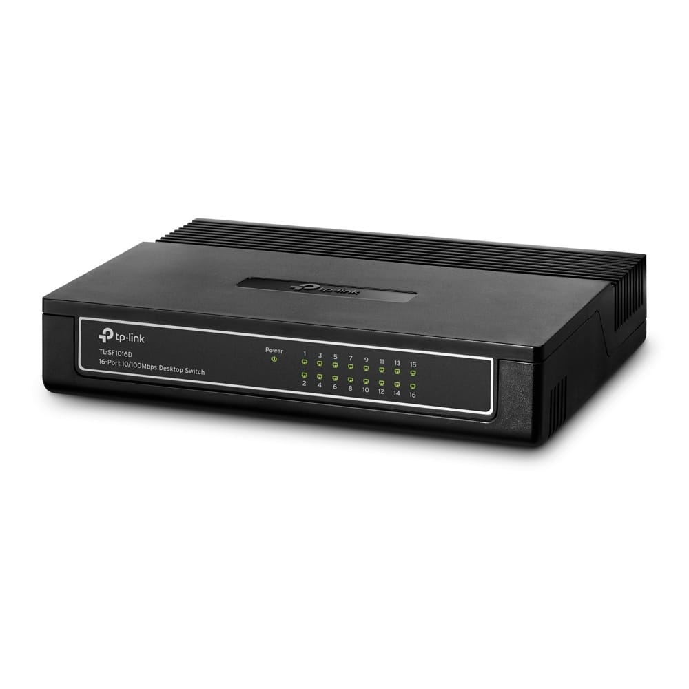 TP-Link TL-SF1016D - 16-Port 10/100Mbps Desktop Switch