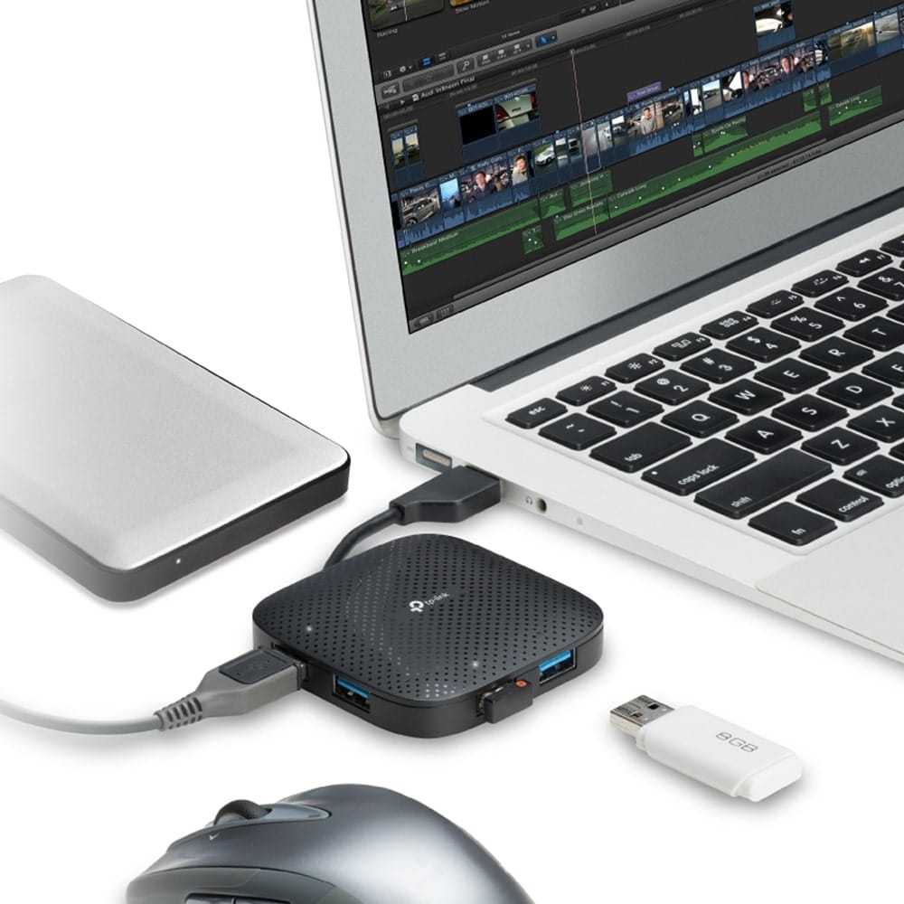 TP-Link UH400 - موزع USB 3.0 محمول بأربعة منافذ