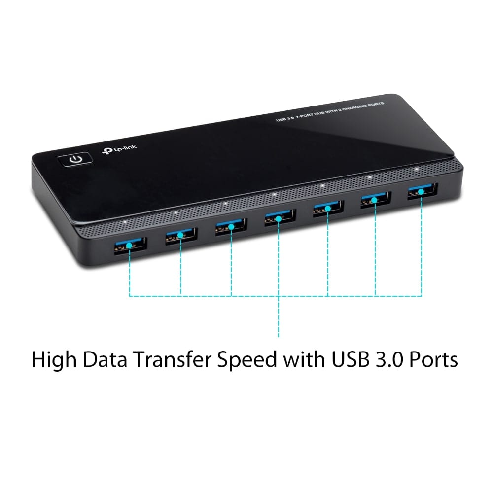 TP-Link UH700 - موزع USB 3.0 بـ 7 منافذ