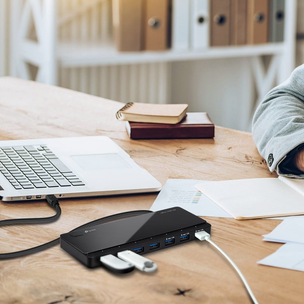 TP-Link UH700 - موزع USB 3.0 بـ 7 منافذ